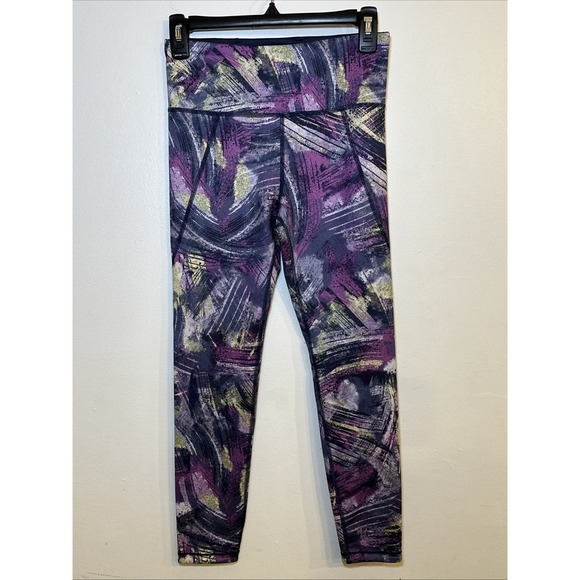 NWOT Athleta Girl x Simone Biles Reversible Leggings Girls Size 14 XL - Picture 2 of 11